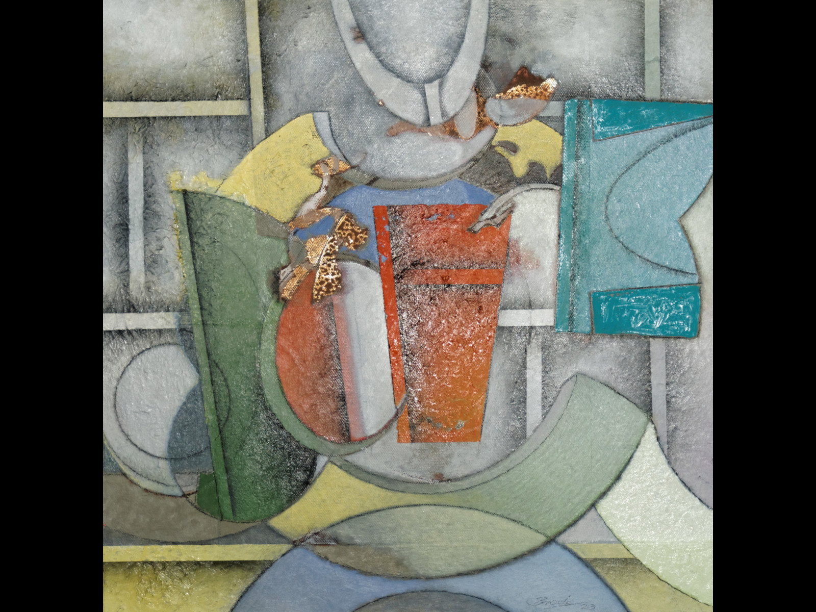 Eckhard Brock &ndash; Gem&auml;lde, Collagen, Skulpturen